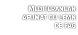 Mediteranean afumat cu lemn de fag