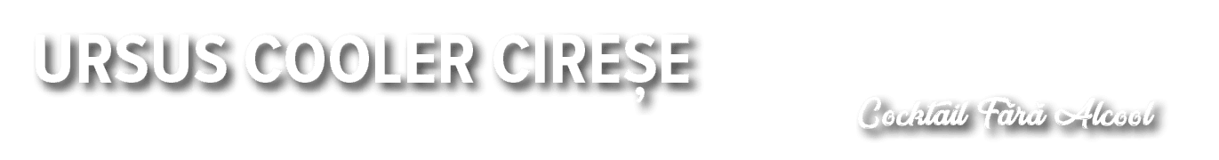 Ursus Cooler CIRE E Cocktail F r  Alcool