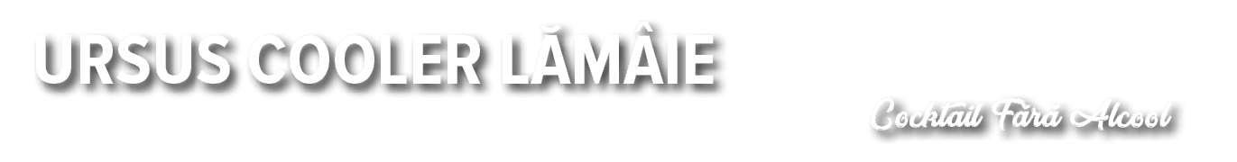 Ursus Cooler L m ie Cocktail F r  Alcool