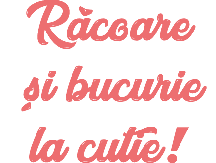 R coare  i bucurie la cutie 