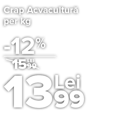 Crap Acvacultur  per kg     