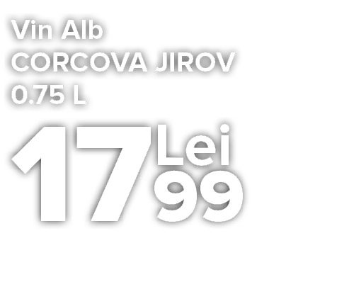 Vin Alb CORCOVA JIROV 0 75 L   