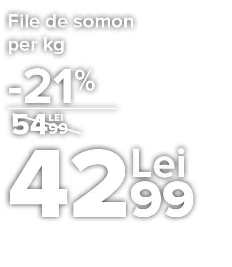 File de somon per kg     