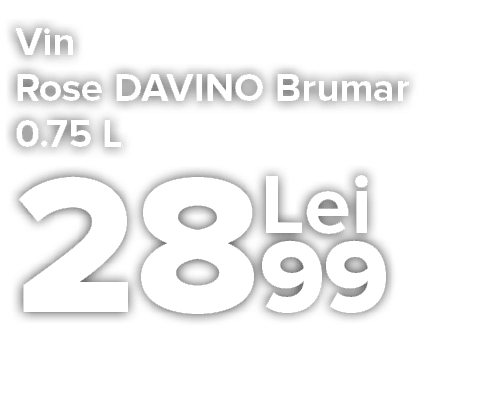 Vin Rose DAVINO Brumar 0 75 L   