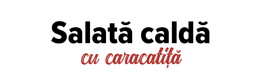 Salată caldă cu caracatiţă