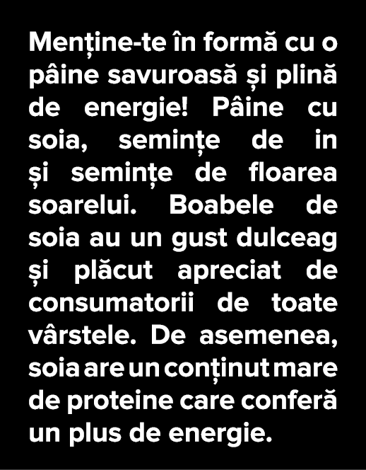 Men ine-te  n form  cu o p ine savuroas   i plin  de energie  P ine cu soia, semin e de in  i semin e de floarea soar   