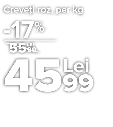 Creve i roz, per kg     