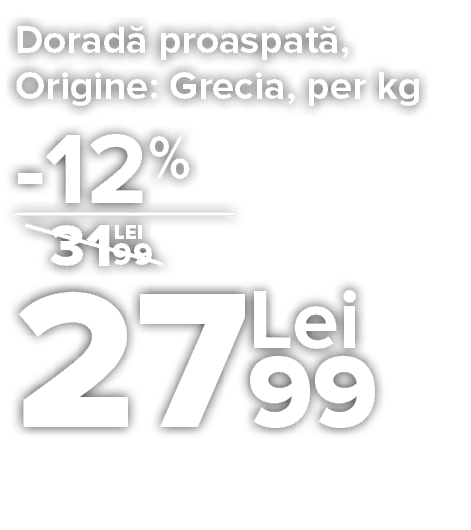 Dorad  proaspat , Origine: Grecia, per kg     
