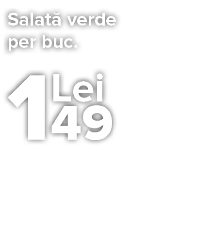 Salat  verde per buc    