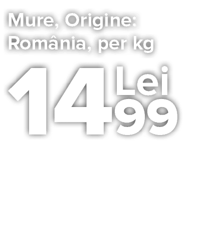 Mure, Origine: Rom nia, per kg   