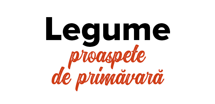Legume proaspete de prim var 