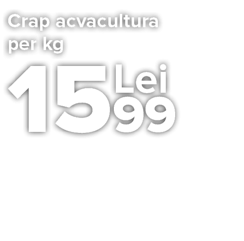 Crap acvacultura per kg  