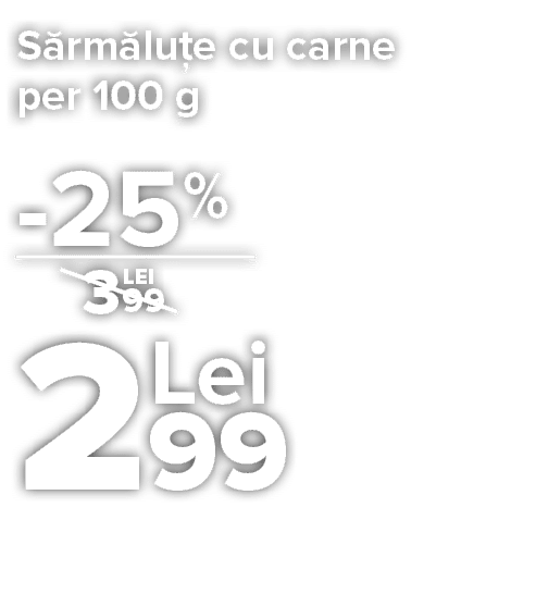 S rm lu e cu carne per 100 g     