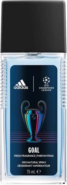 Deodorant natural spray Adidas Uefa Goal Edition, 75ml