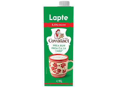 Lapte Covalact, 3.5% grăsime, 1L
