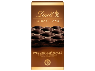 Ciocolată Lindt Extra Creamy, 80g, diverse sortimente