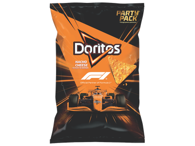 Nacho cu aromă cheese/hot pepper/cool original, Doritos, 160g