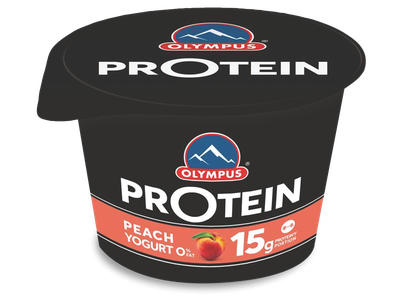 Iaurt cu proteine și piersici/afine, Olympus, 180g